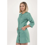 Медичний жіночий халат Одеса Topline (олива) 4