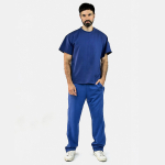 Адаптивні чоловічі штани на липучках PLUS PLUS (синій) 3