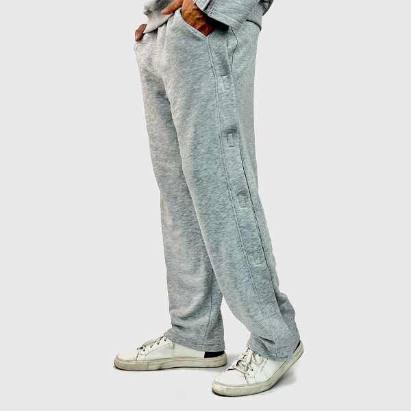 Адаптивные мужские брюки на липучках PLUS PLUS (меланж) 2