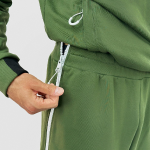 Адаптивный мужской костюм (свитшот + брюки) на молниях PLUS PLUS (хаки) 5