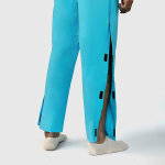 Адаптивні чоловічі штани з бязі на липучках PLUS PLUS (м'ятно-блакитний) 3