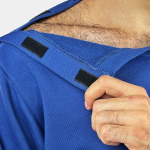 Адаптивний чоловічий костюм (світшот + штани) на липучках PLUS PLUS (синій) 2