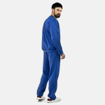 Адаптивний чоловічий костюм (світшот + штани) на липучках PLUS PLUS (синій) 7