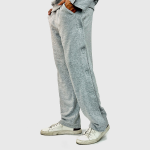 Адаптивний чоловічий костюм (футболка + штани) на липучках PLUS PLUS (меланж) 6