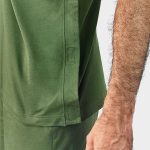 Адаптивний чоловічий костюм (майка + шорти) на липучках  PLUS PLUS (хакі) 8