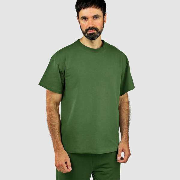 Набір чоловічого адаптивного одягу №2: футболка + дві майки PLUS PLUS (хакі) 7