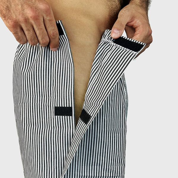 Набір чоловічого адаптивного одягу №3: шорти + двоє трусів PLUS PLUS (хакі) 6