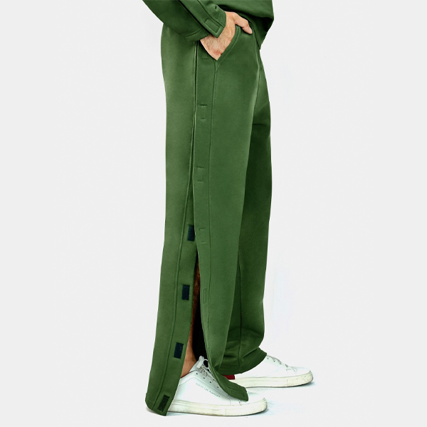 Набір чоловічого адаптивного одягу №4: штани + шорти + двоє трусів PLUS PLUS (хакі) 2