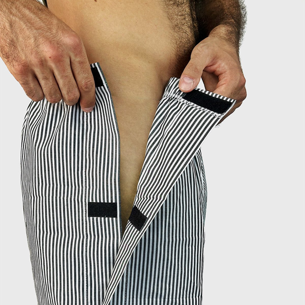 Набір чоловічого адаптивного одягу №4: штани + шорти + двоє трусів PLUS PLUS (хакі) 9