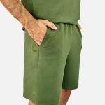 Набір чоловічого адаптивного одягу №5: майка + футболка + шорти + штани + двоє трусів PLUS PLUS (хакі) 7