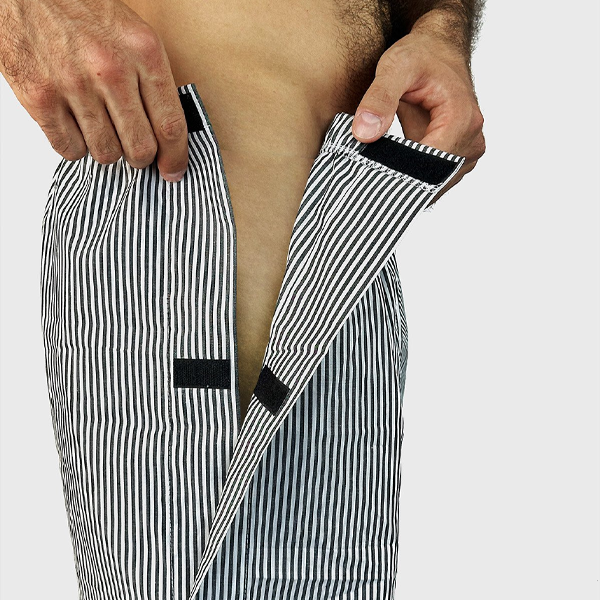 Набір чоловічого адаптивного одягу №5: майка + футболка + шорти + штани + двоє трусів PLUS PLUS (хакі) 15