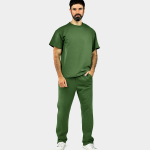 Адаптивна чоловіча футболка на липучках PLUS PLUS (хакі) 4