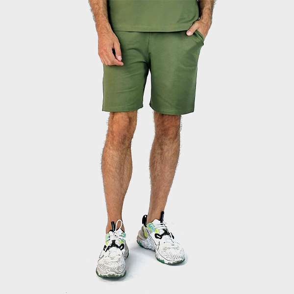 Адаптивні чоловічі шорти на липучках PLUS PLUS (хакі) 4