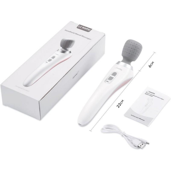 Массажер для тела ручной Handheld Wand Massager NAIPO MGPC-806P 3