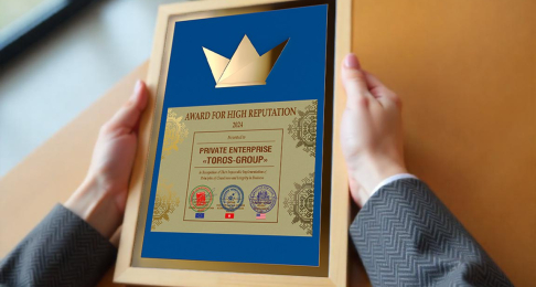 TOROS-GROUP ОТРИМАЛА МІЖНАРОДНУ НАГОРОДУ ВІД AWARDS FOR HIGH REPUTATION!