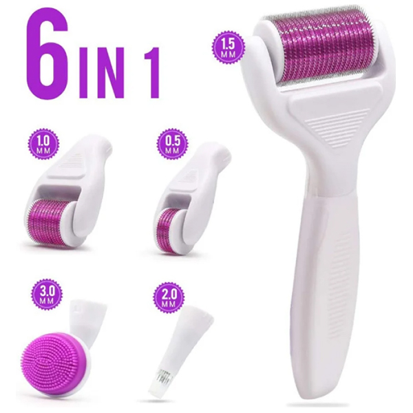 Мезороллер для лица и тела 6 в 1 4