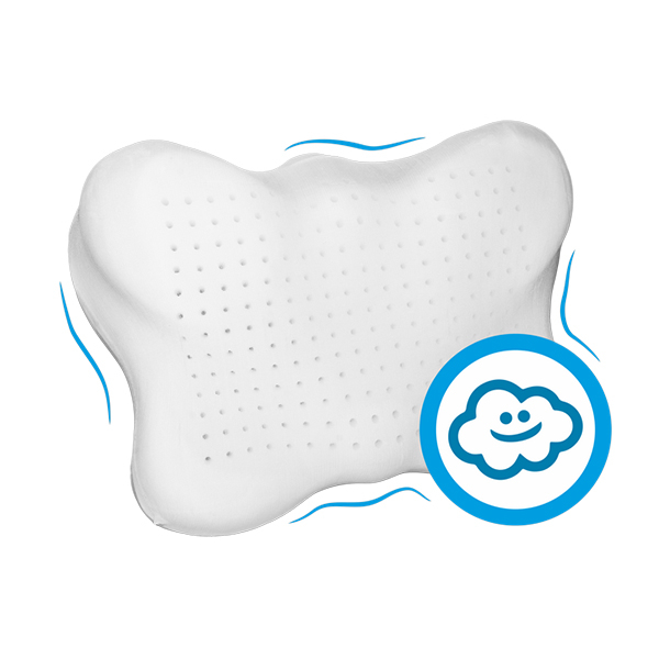 Подушка з ефектом пам'яті супер м'яка Olvi "Butterfly Soft" 4