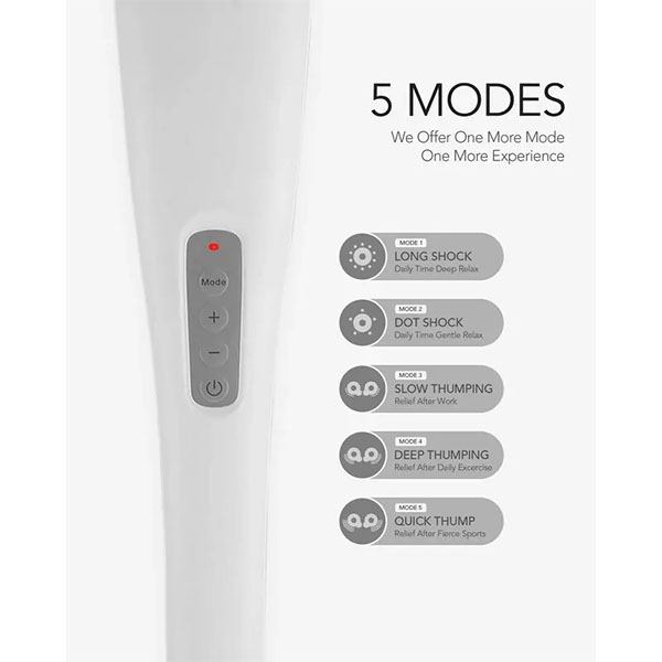 Перкусійний ручний масажер для тіла Naipo XF-5120 3