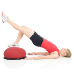 Балансировочная полусфера Togu Jumper Red, красная 2