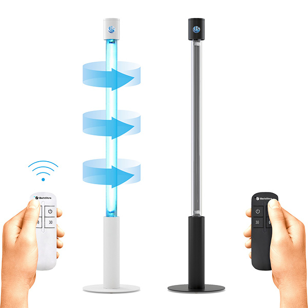 Бактерицидний опромінювач BactoSfera 360 15P OZONE RC-TIMER Black 2