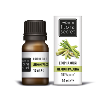 Ефірна олія лемонграсу Flora Secret 10 мл
