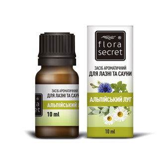 Засіб ароматичний для сауни і бані альпійський луг Flora Secret 10 мл