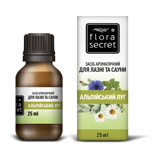 Засіб ароматичний для сауни і бані альпійський луг Flora Secret 25 мл