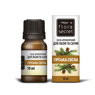 Засіб ароматичний для сауни і бані гірська сосна Flora Secret 10 мл