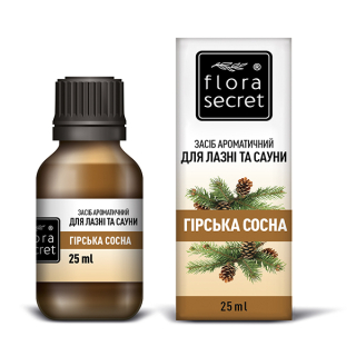 Засіб ароматичний для сауни і бані гірська сосна Flora Secret 25 мл