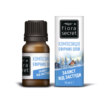 Композиція ефірних олій захист від застуди Flora Secret 10 мл