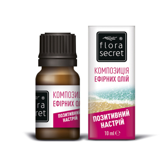 Композиція ефірних олій позитивний настрій Flora Secret 10 мл