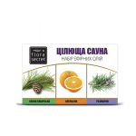 Набор эфирных масел для сауны и бани целебная сауна Flora Secret 3 x 10 мл