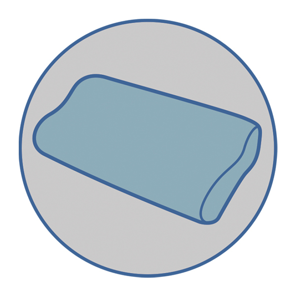 Тришарова ортопедична подушка для дітей з ефектом пам'яті Olvi J2507 3