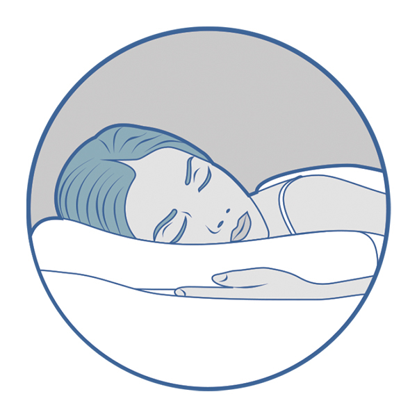 Ортопедическая подушка с эффектом памяти универсальная Olvi J2525 3