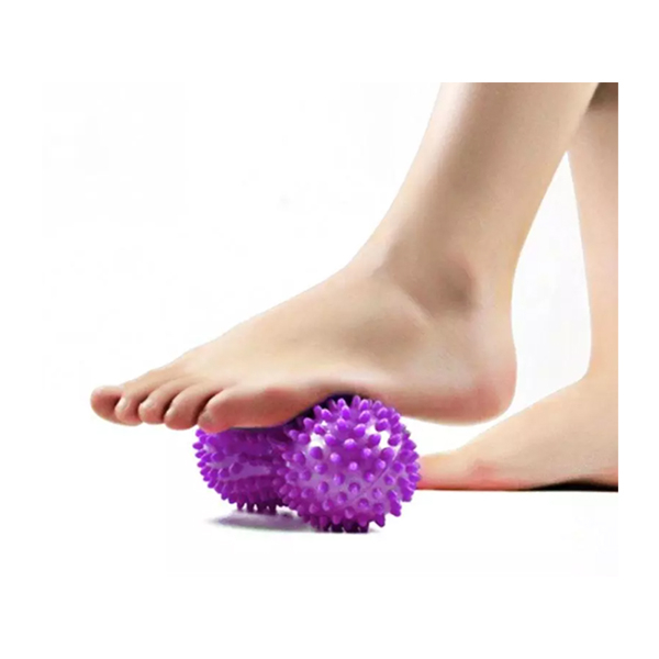 Двойной массажный мяч с шипами, 10010 4