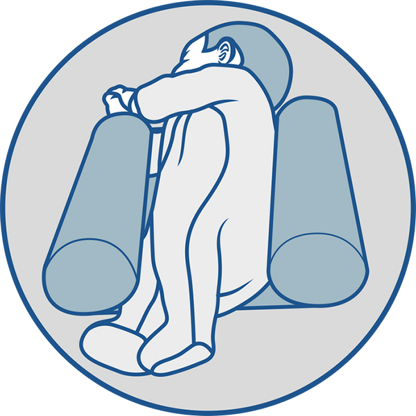 Подушка-ограничитель для младенцев Olvi 4