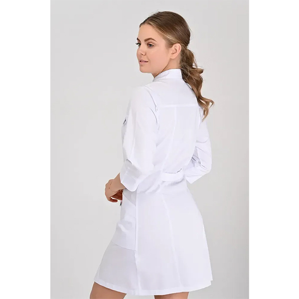 Медицинский женский халат Пекин Topline (белый 3/4, кнопка) 3 Toros Медицинский женский халат Пекин Topline (белый 3/4, кнопка) 3