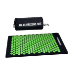 Килимок акупунктурний масажний Rea Acupressure Mat, зелений 2