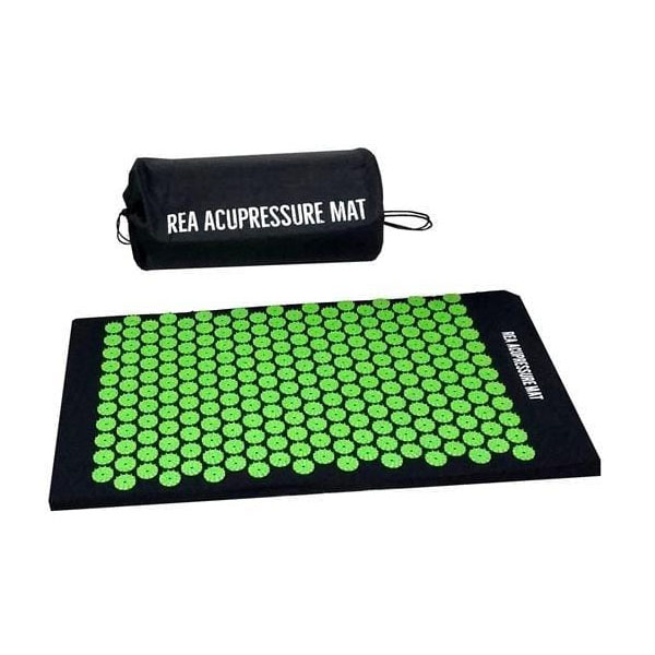 Килимок акупунктурний масажний Rea Acupressure Mat, зелений 2
