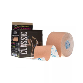 Кинезио тейп (5 м х 5 см) Rea Tape Classic (бежевый)