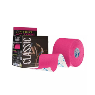 Кинезио тейп (5 м х 5 см) Rea Tape Classic (розовый)