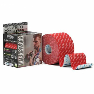 Кинезио тейп (5 м х 5 см) Rea Tape Ultra Strong (красный)