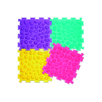 Килимок масажний ортопедичний для стоп Ridni Relax, 4 елементи