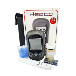 Глюкометр Sinocare Heaco Gold AQ Plus (25 тест-смужок) Toros Глюкометр Sinocare Heaco Gold AQ Plus (25 тест-смужок)