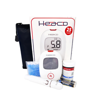 Глюкометр Sinocare Heaco Safe AQ Voice (25 тест-смужок) Toros Глюкометр Sinocare Heaco Safe AQ Voice (25 тест-смужок)