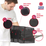 Бандаж підтримуючий жорсткий, пористий Тип 213-П 6