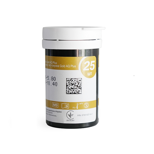 Тест полоски к глюкометру Heaco Gold AQ Plus (50 шт) 3