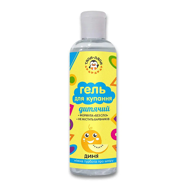 Гель для купання дітей Тяпи-ляпи Диня, 200мл