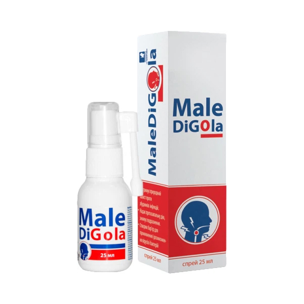 Спрей MaleDiGola (Мальдигола) для гигиенического ухода за полостью рта, 25 мл