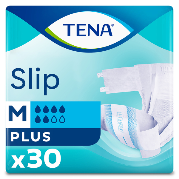 Підгузки для дорослих TENA Slip + Medium №30 дихаючі (за 1шт)